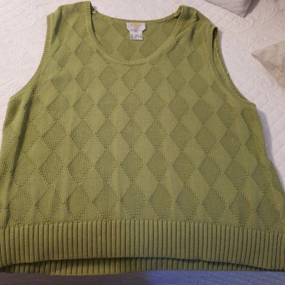 Green sweater